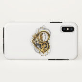 Steampunkherz mit Manometer Case-Mate iPhone Hülle (Rückseite (Horizontal))