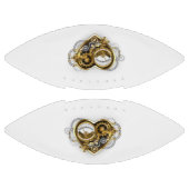 Steampunkherz mit Manometer Football (Paneele)