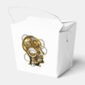 Steampunkherz mit Manometer Geschenkschachtel (Rückseite)