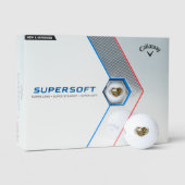 Steampunkherz mit Manometer Golfball (Verpackung)