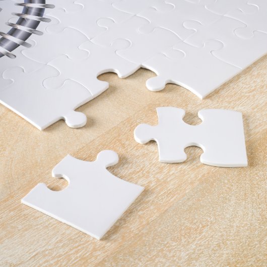 Steampunkherz mit Manometer Puzzle (Seite)