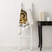 Steampunkherz mit Manometer Sherpadecke (Beispiel)