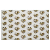 Steampunkherz mit Manometer Stoff (Fat Quarter (45,7 x 55,9 cm))