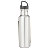 Steampunkherz/Valentinstag Edelstahlflasche (Rückseite)