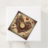 Steampunkherz/Valentinstag Geschenkanhänger (Beispiel)