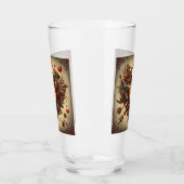 Steampunkherz/Valentinstag Glas (Links)