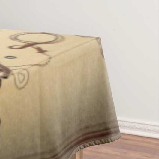 Steampunkherz/Valentinstag Tischdecke (Beispiel)