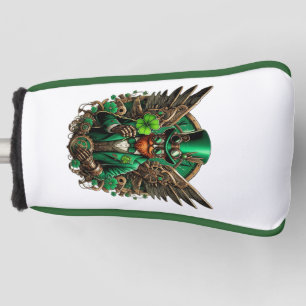 Steampunkklee am St. Patrick's Day Golf Headcover