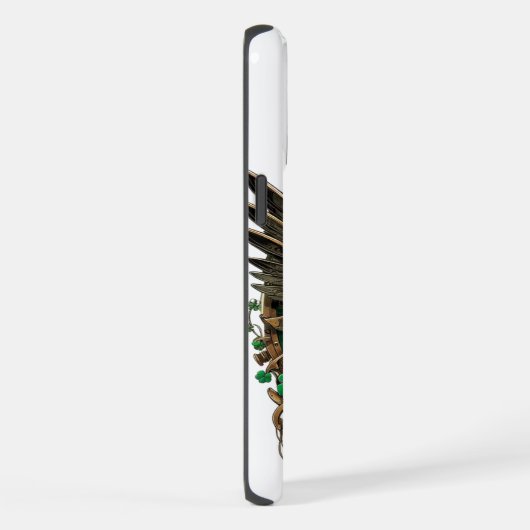 Steampunkklee am St. Patrick's Day iPhone Hülle (Rechte Seite)