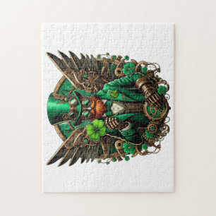 Steampunkklee am St. Patrick's Day Puzzle