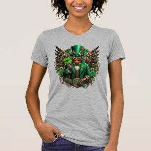 Steampunkklee am St. Patrick's Day T-Shirt