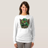 Steampunkklee am St. Patrick's Day T-Shirt (Vorne ganz)