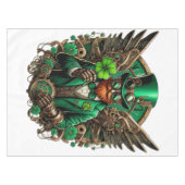 Steampunkklee am St. Patrick's Day Tischdecke (Vorderseite (Horizontal))