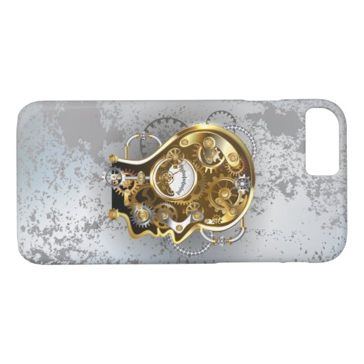 Steampunkopf mit Manometer Case-Mate iPhone Hülle (Rückseite (Horizontal))