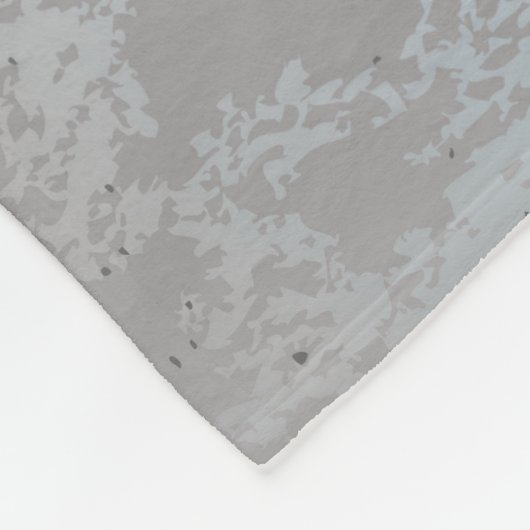 Steampunkopf mit Manometer Fleecedecke (Ecke)