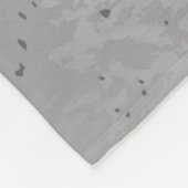 Steampunkopf mit Manometer Fleecedecke (Ecke)