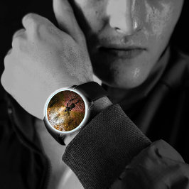 Steampunkorrektur Armbanduhr