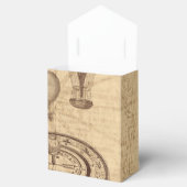 Steampunkparchment Geschenkschachtel (Geöffnet)