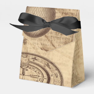 Steampunkparchment Geschenkschachtel