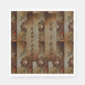 STEAMPUNKS FÜR TRUMP SERVIETTE (Vorderseite)