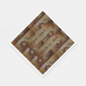 STEAMPUNKS FÜR TRUMP SERVIETTE (Ecke)