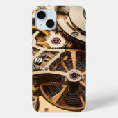 Steampunkuhr-Innenarbeit Case-Mate iPhone Hülle (Rückseite)