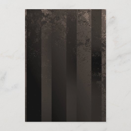 Steampunkuhr mit mechanischem Drachenfliegen Begleitkarte (Rückseite)