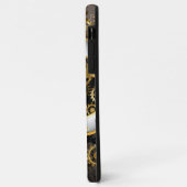 Steampunkuhr mit mechanischem Drachenfliegen Case-Mate iPhone Hülle (Hinten/Links)