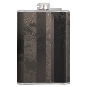 Steampunkuhr mit mechanischem Drachenfliegen Flachmann (Rückseite)