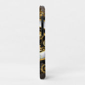 Steampunkuhr mit mechanischer Libelle Case-Mate iPhone Hülle (Hinten/Links)