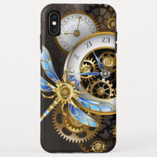 Steampunkuhr mit mechanischer Libelle Case-Mate iPhone Hülle