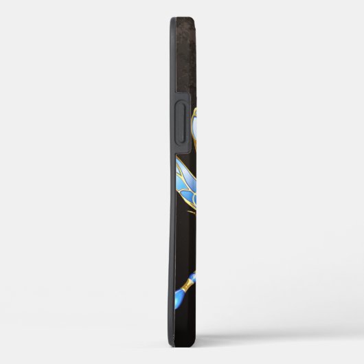 Steampunkuhr mit mechanischer Libelle Case-Mate iPhone Hülle (Rückseite / Rechts)