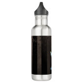 Steampunkuhr mit mechanischer Libelle Edelstahlflasche (Links)