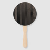 Steampunkuhr mit mechanischer Libelle Fächer (Rückseite)