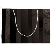 Steampunkuhr mit mechanischer Libelle Große Geschenktüte (Rückseite)