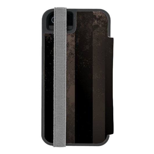 Steampunkuhr mit mechanischer Libelle Incipio iPhone Geldbeutel-Hülle (Folio Rückseite)