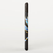 Steampunkuhr mit mechanischer Libelle iPhone Hülle (Rechte Seite)