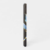 Steampunkuhr mit mechanischer Libelle iPhone Hülle (Rechte Seite)