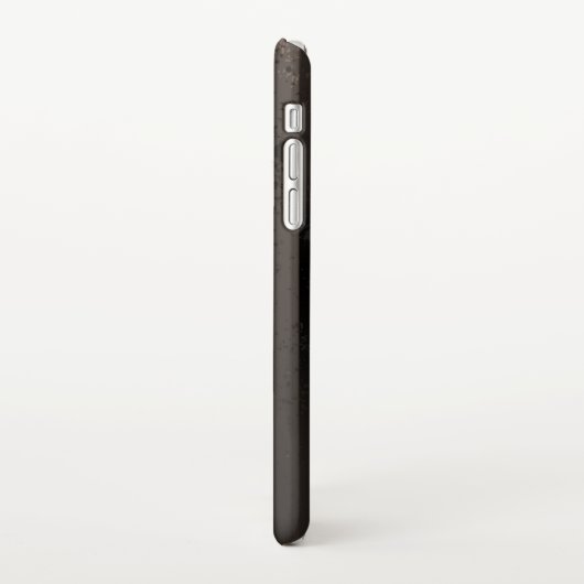 Steampunkuhr mit mechanischer Libelle iPhone Hülle (Linke Seite)