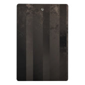 Steampunkuhr mit mechanischer Libelle Mini Klemmbrett (Rückseite)