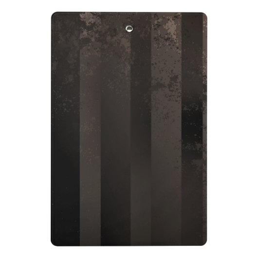 Steampunkuhr mit mechanischer Libelle Mini Klemmbrett (Rückseite)