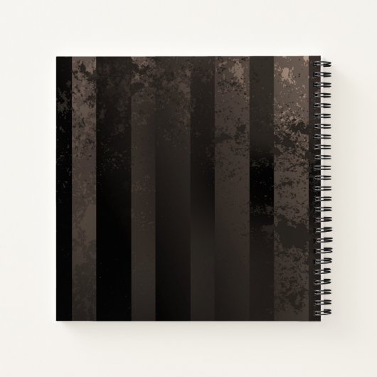 Steampunkuhr mit mechanischer Libelle Notizblock (Rückseite)