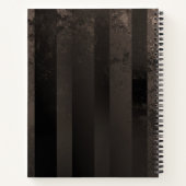 Steampunkuhr mit mechanischer Libelle Notizblock (Rückseite)