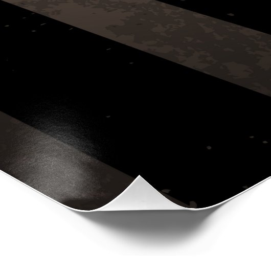 Steampunkuhr mit mechanischer Libelle Poster (Ecke)