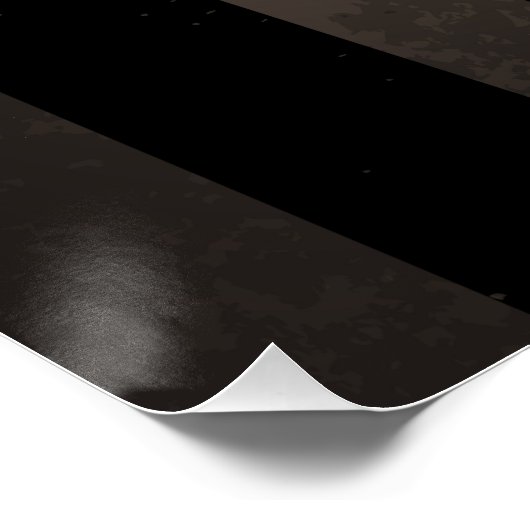 Steampunkuhr mit mechanischer Libelle Poster (Ecke)