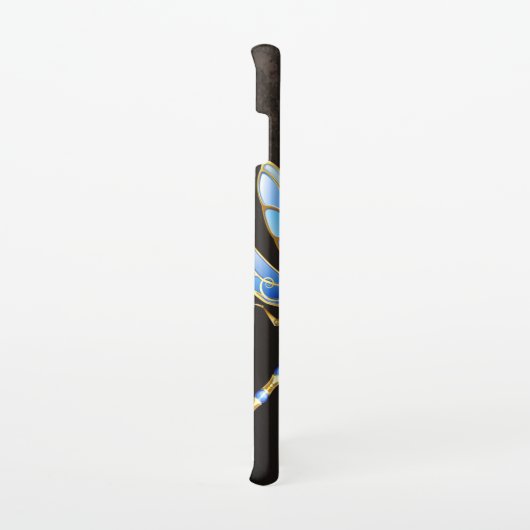 Steampunkuhr mit mechanischer Libelle Samsung Galaxy Hülle (Rechte Seite)