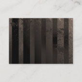 Steampunkuhr mit mechanischer Libelle Telefonnummerkarte (Rückseite)