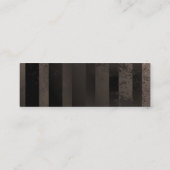 Steampunkuhr mit mechanischer Libelle Telefonnummerkarte (Rückseite)