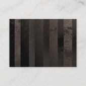 Steampunkuhr mit mechanischer Libelle Visitenkarte (Rückseite)