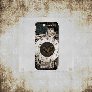 Steampunkuhr und Geere Case-Mate iPhone Hülle